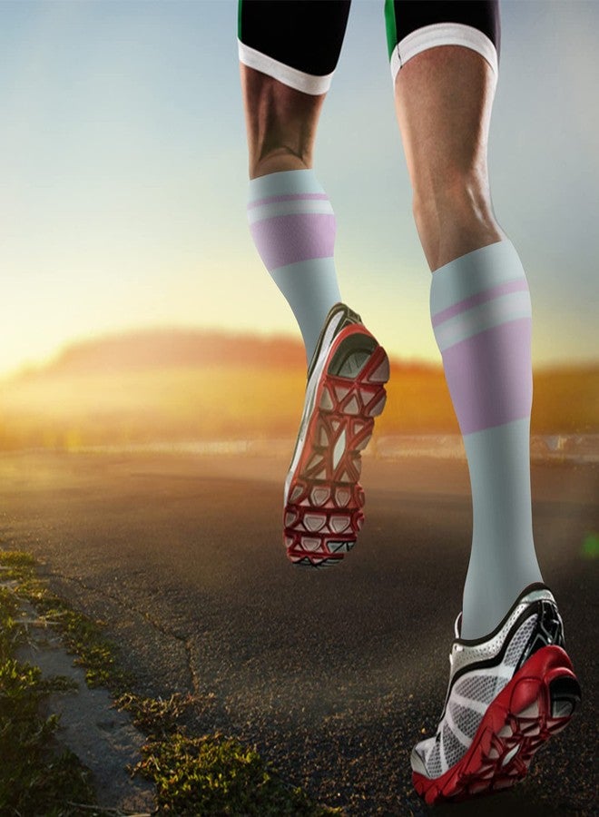 fenglaoda Compression Socks for Women Men 3 Pairs Graduated Compression Support Circulation Socks for Nurses - Image 4